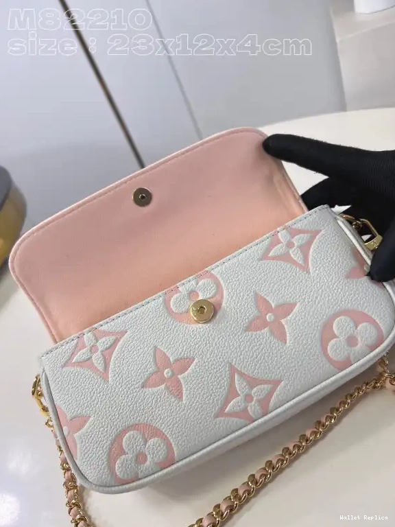Affordable Ivy-23.5*12*4.3cm VUITTON Wallet on Chain LOUIS 0619